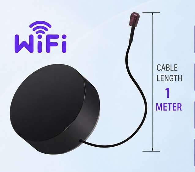EZ2C IR Controller — Wi-Fi learning infrared controller with external 1 m probe